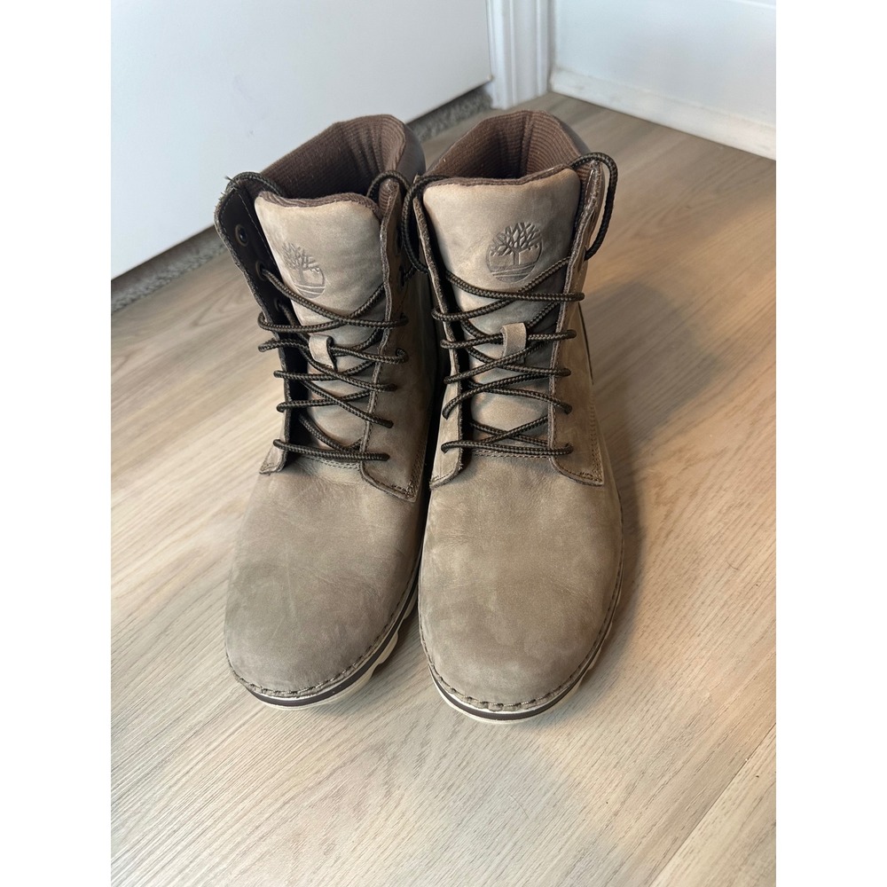 Timberland Women's Brookton Lace Up taupe brown size 8 likenew! - Picture 4 of 8